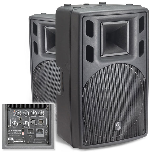 ENCEINTE AMPLIFIÉE ACUTE 15 AMP AUDOPHONY