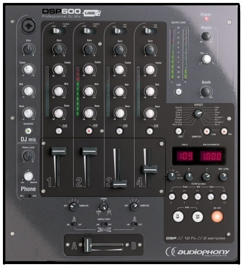TABLE DE MIXAGE DSP 600 AUDIOPHONY