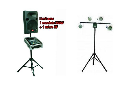 MACHINE À DANSER AVEC JEUX DE LUMIÈRES